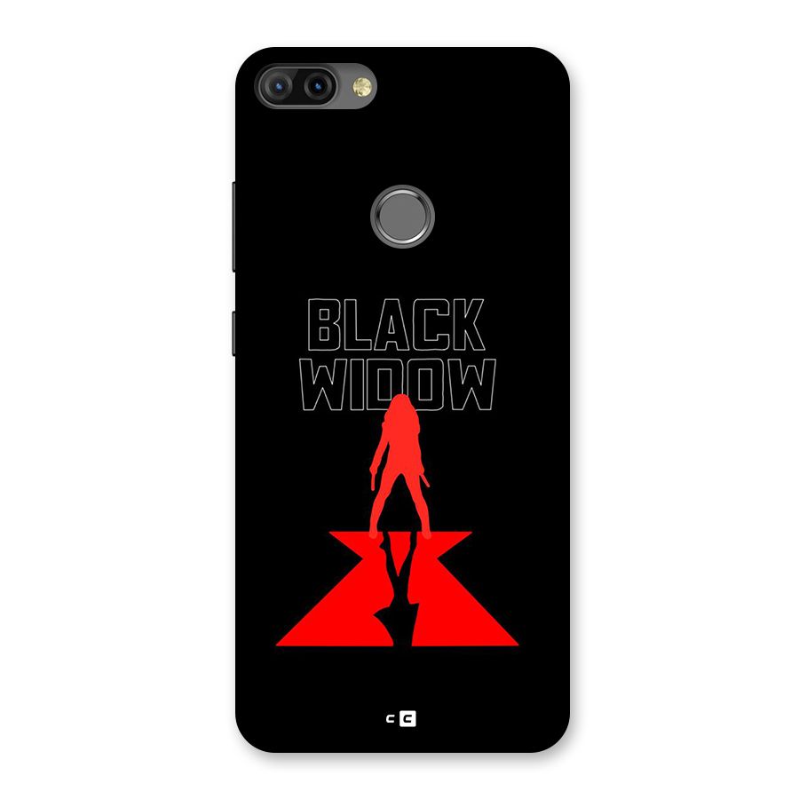 Black Widow Back Case for Infinix Hot 6 Pro