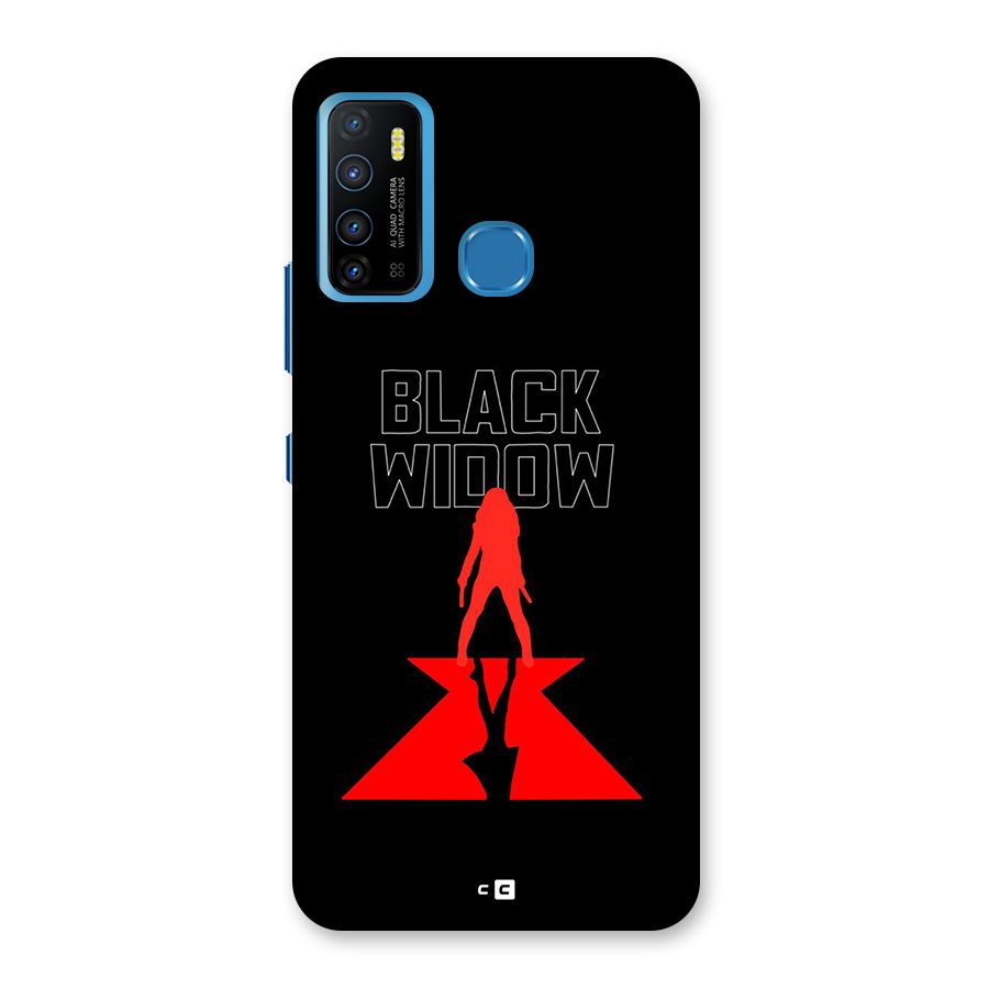 Black Widow Back Case for Infinix Hot 9