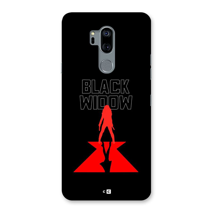 Black Widow Back Case for LG G7