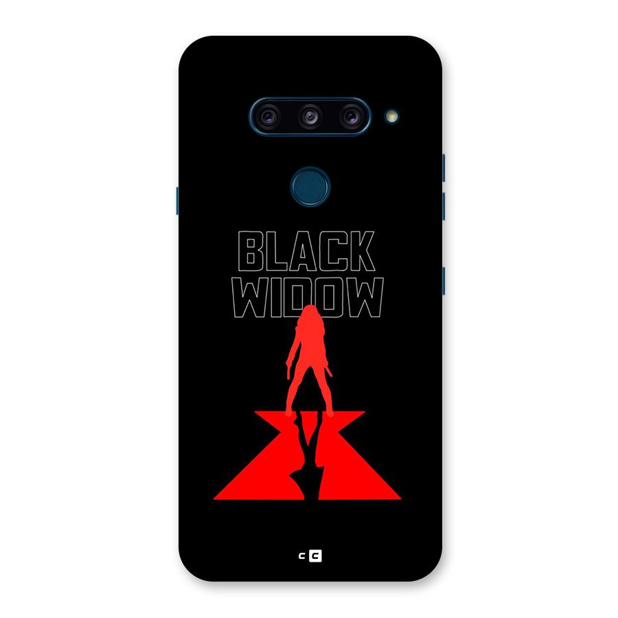 Black Widow Back Case for LG  V40 ThinQ