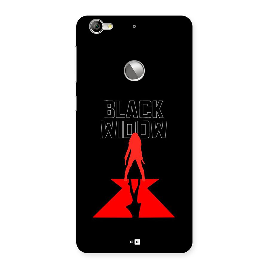 Black Widow Back Case for Le 1S