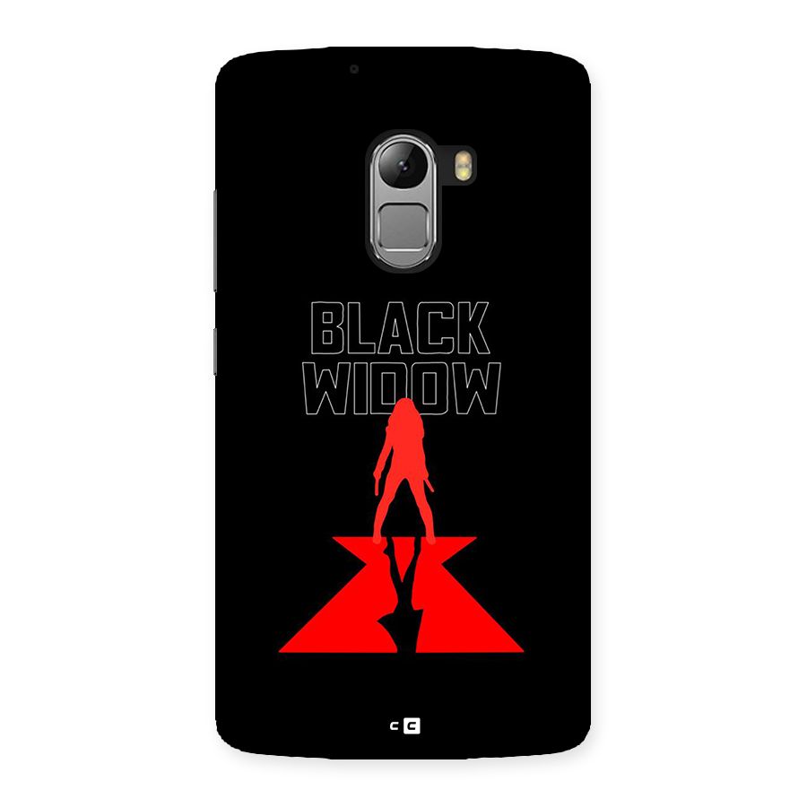 Black Widow Back Case for Lenovo K4 Note