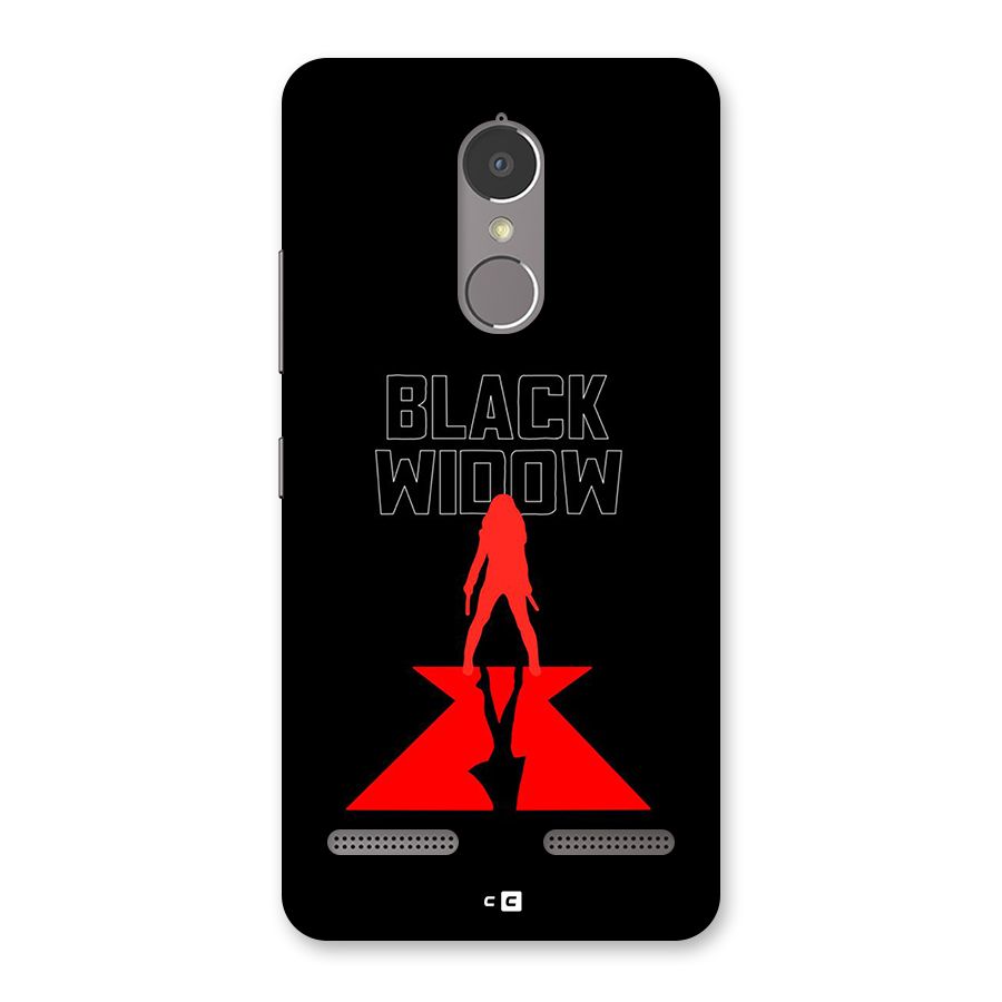 Black Widow Back Case for Lenovo K6 Power