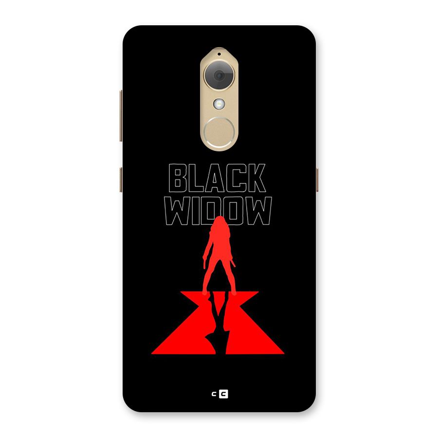 Black Widow Back Case for Lenovo K8