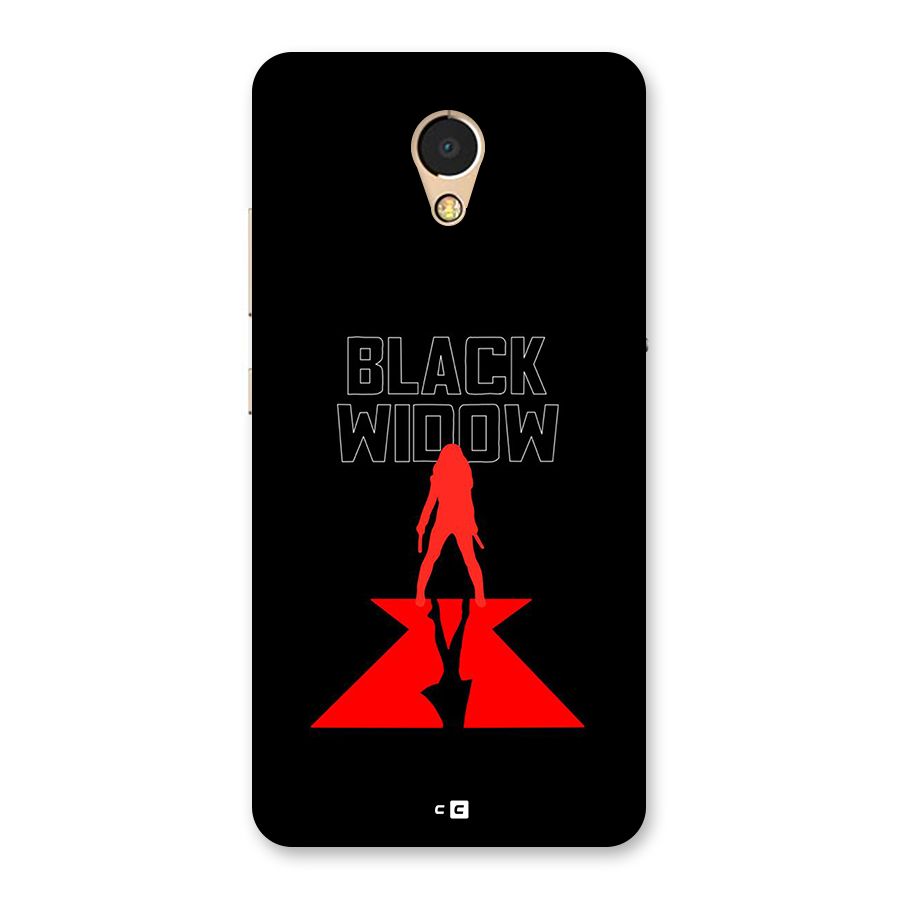 Black Widow Back Case for Lenovo P2