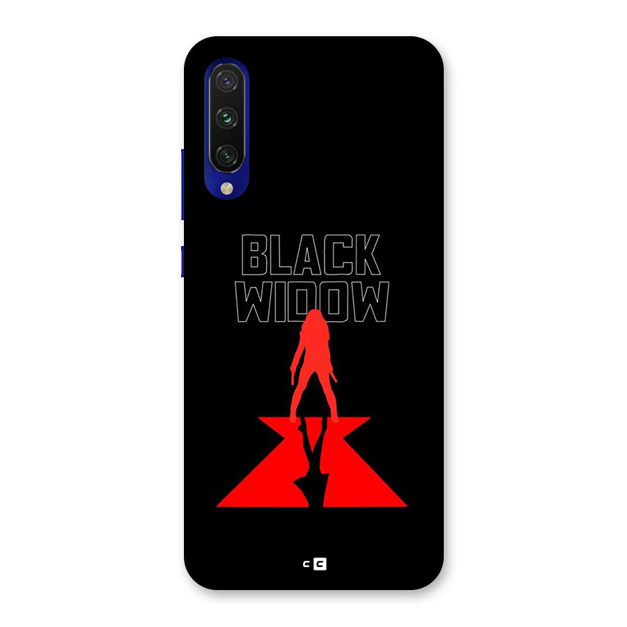 Black Widow Back Case for Mi A3