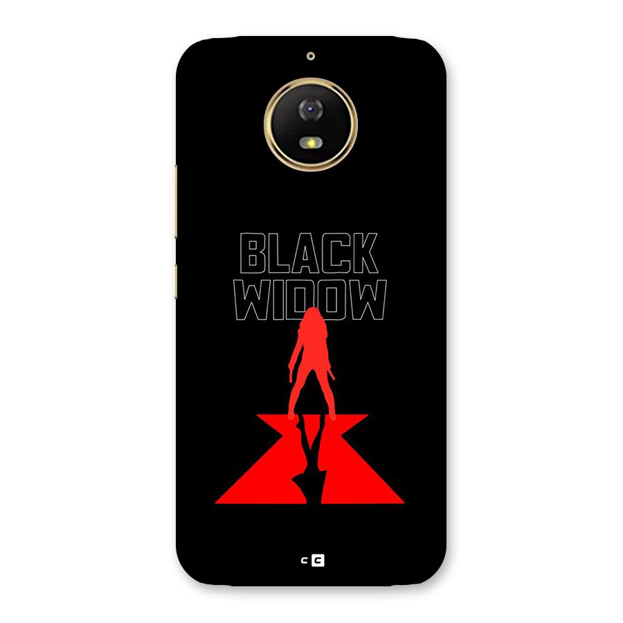 Black Widow Back Case for Moto G5s