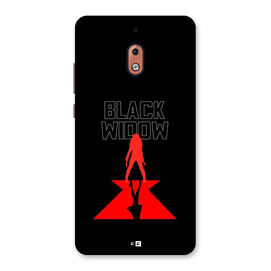 Black Widow Back Case for Nokia 2.1