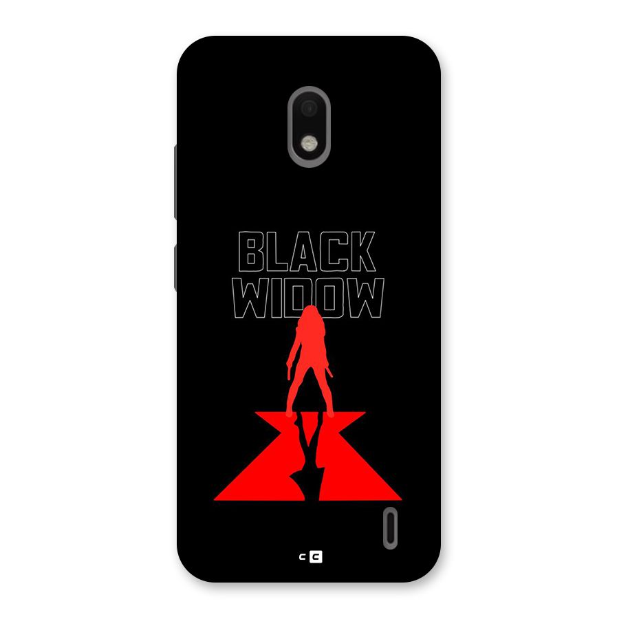 Black Widow Back Case for Nokia 2.2