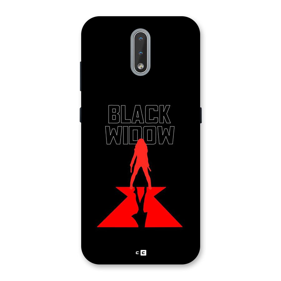 Black Widow Back Case for Nokia 2.3