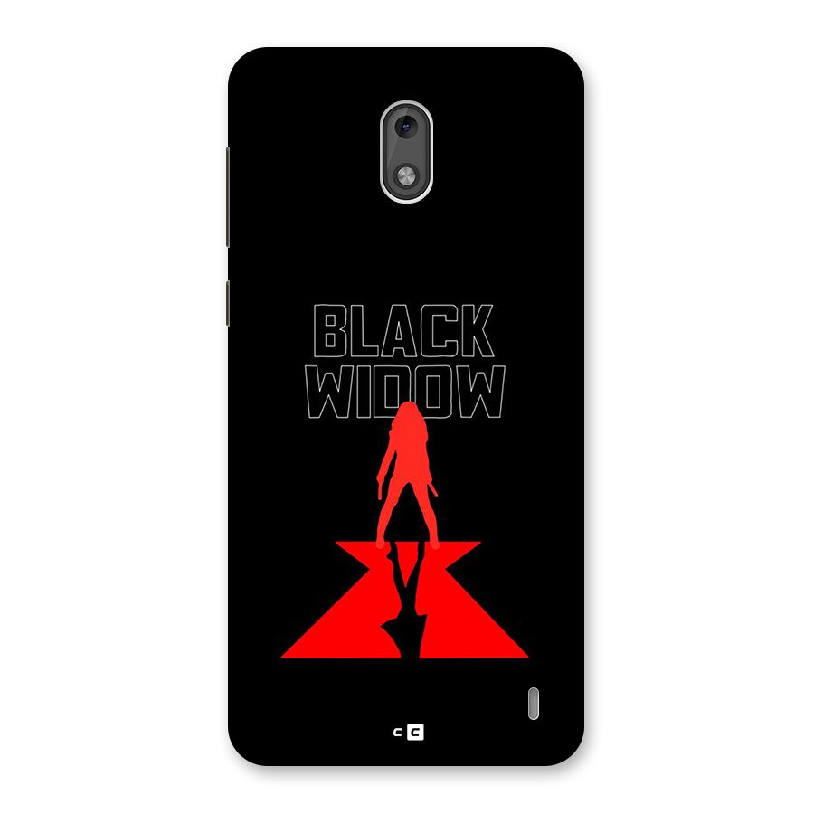 Black Widow Back Case for Nokia 2