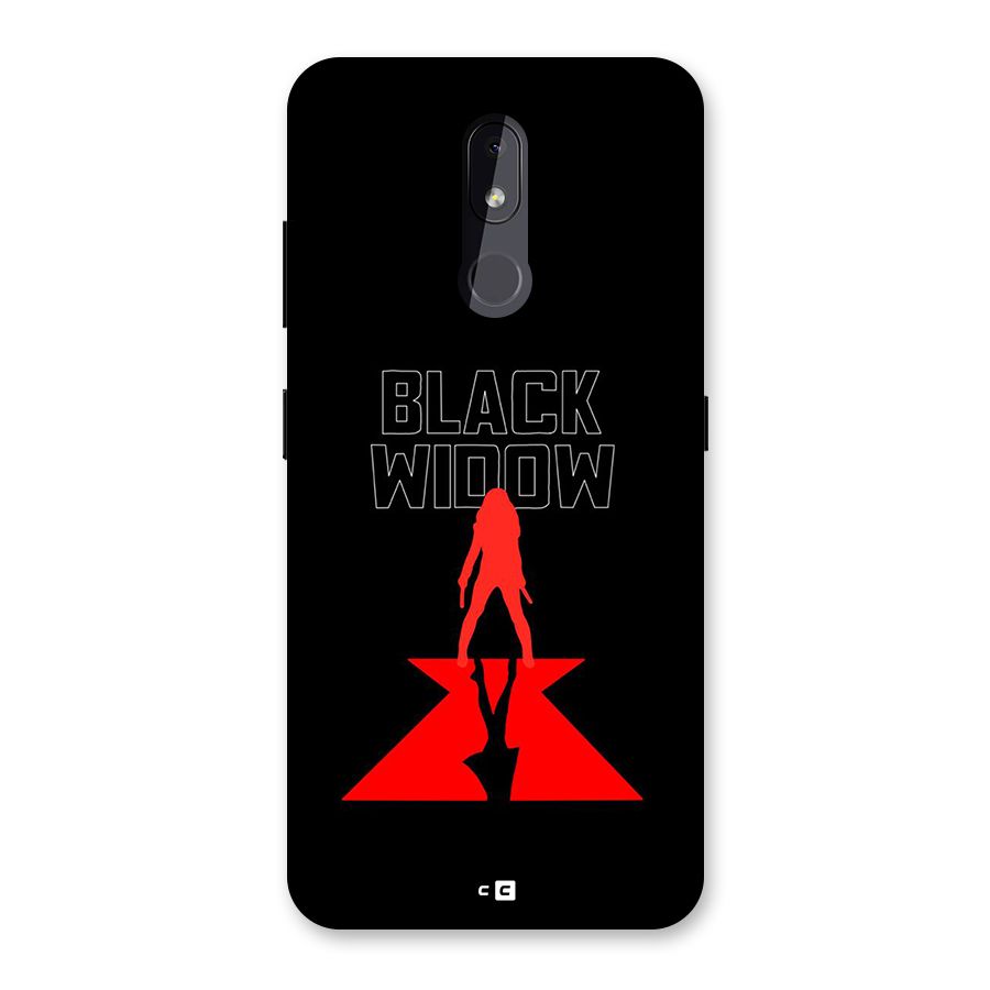 Black Widow Back Case for Nokia 3.2