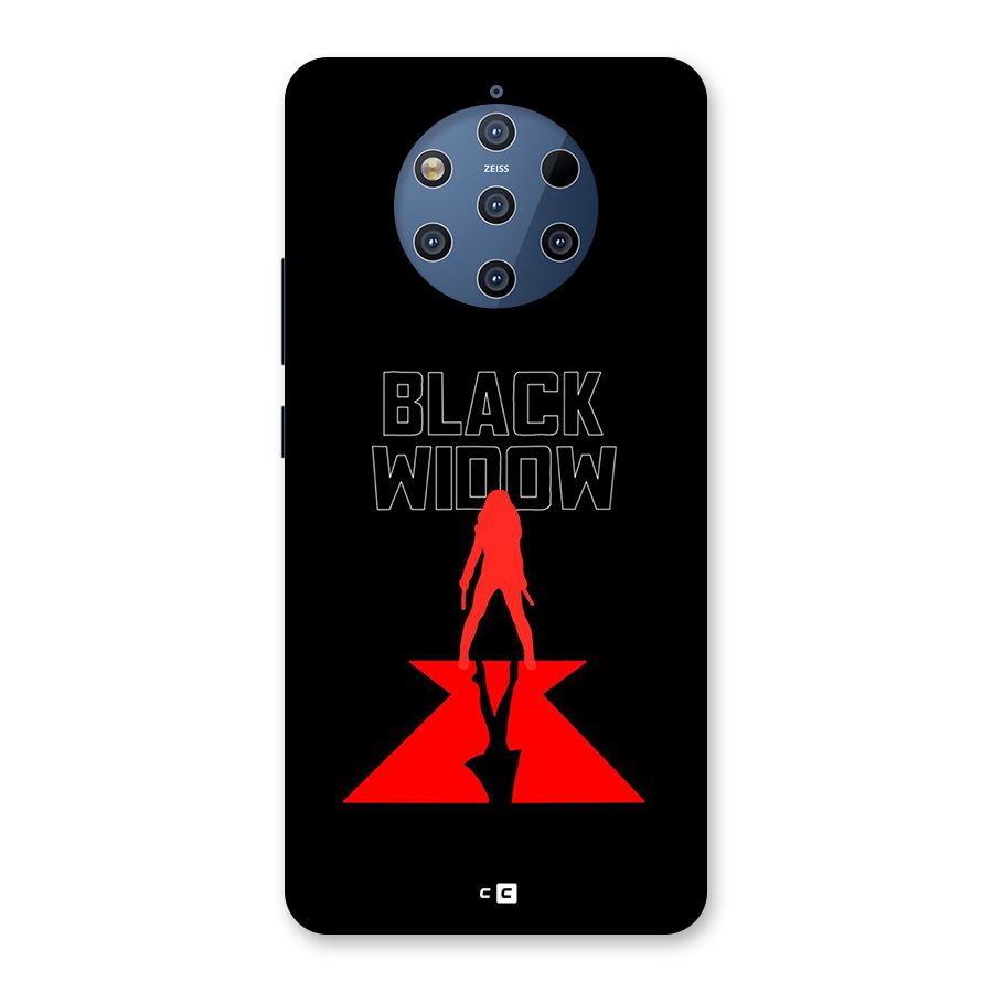 Black Widow Back Case for Nokia 9 PureView