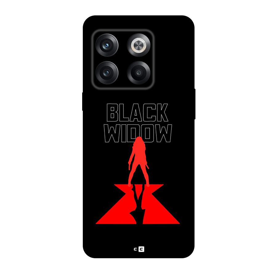 Black Widow Back Case for OnePlus 10T