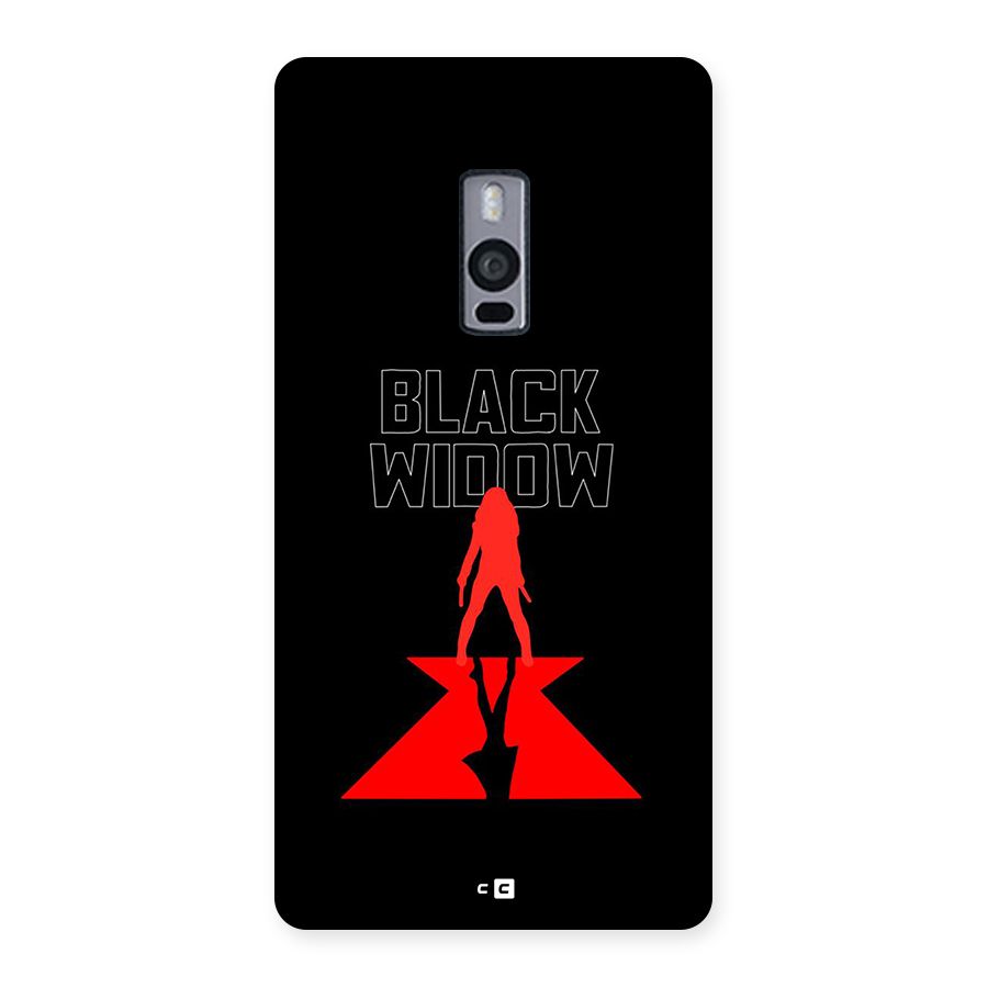 Black Widow Back Case for OnePlus 2