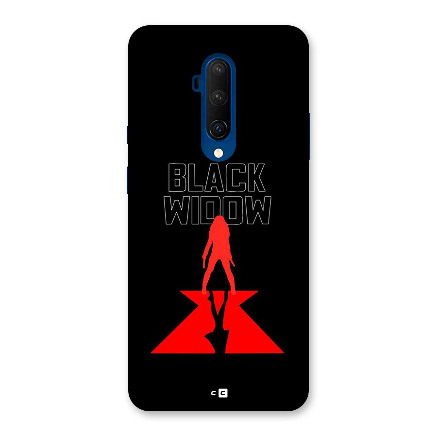Black Widow Back Case for OnePlus 7T Pro