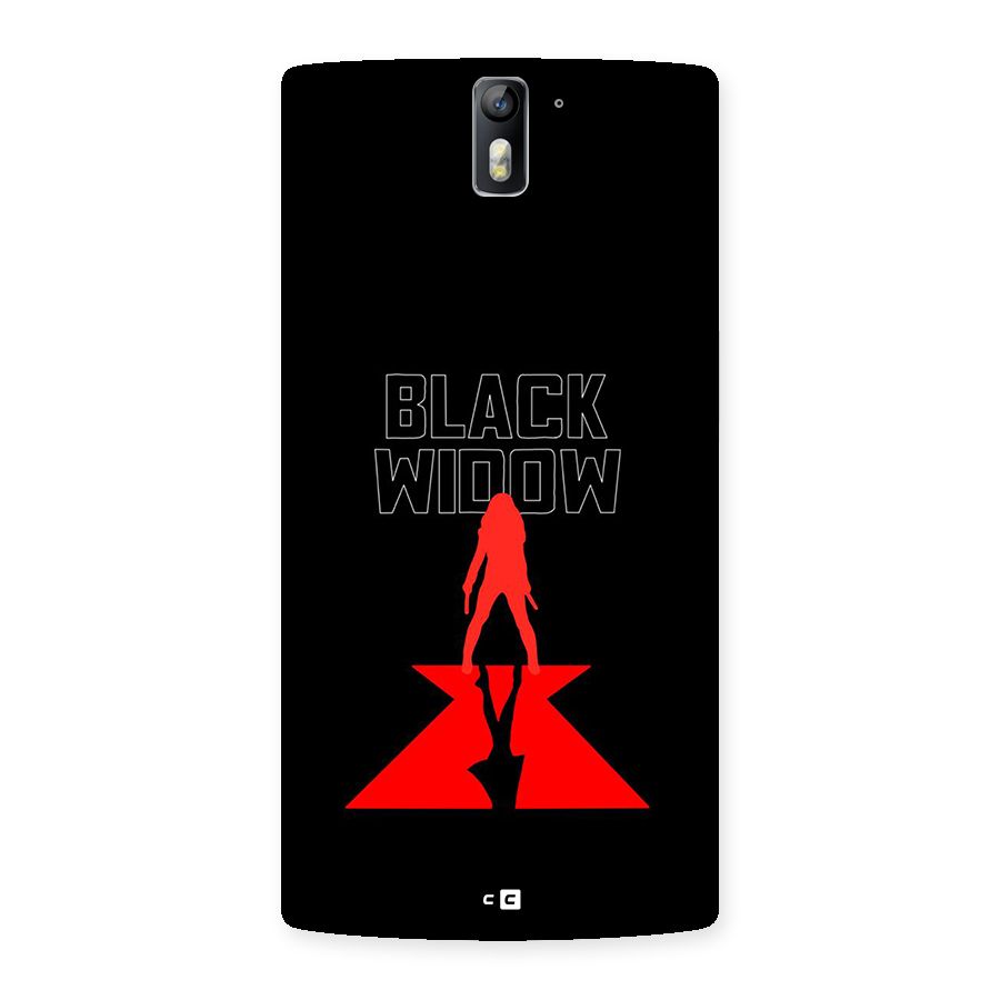 Black Widow Back Case for OnePlus One