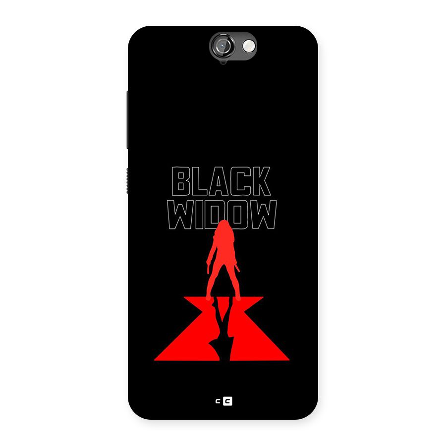 Black Widow Back Case for One A9