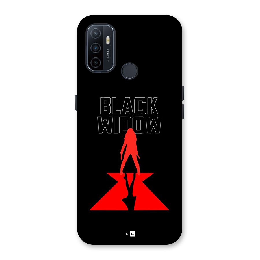 Black Widow Back Case for Oppo A32