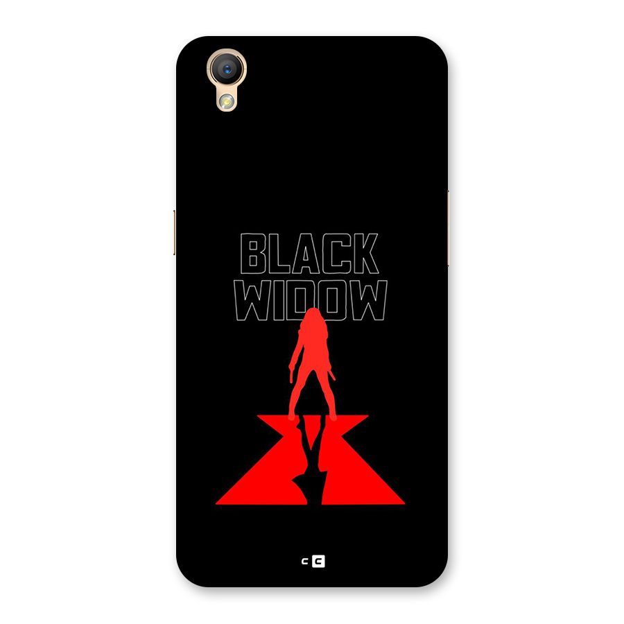 Black Widow Back Case for Oppo A37
