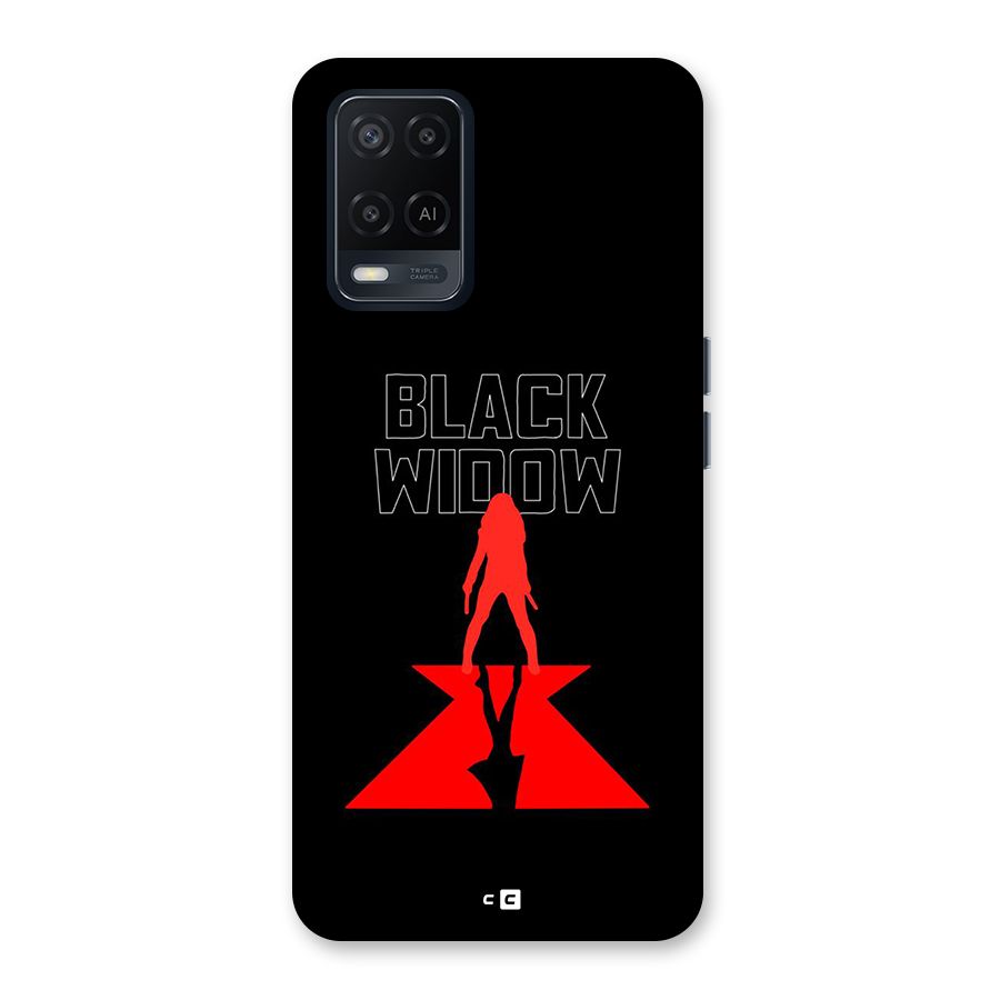 Black Widow Back Case for Oppo A54