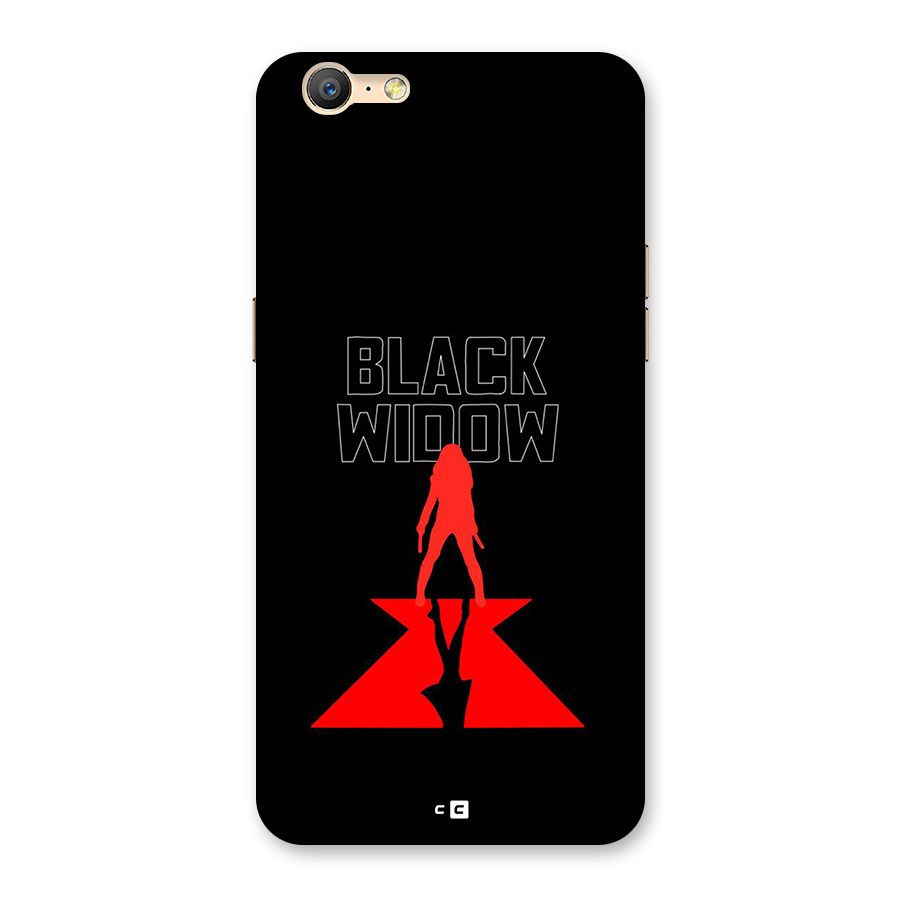Black Widow Back Case for Oppo A57