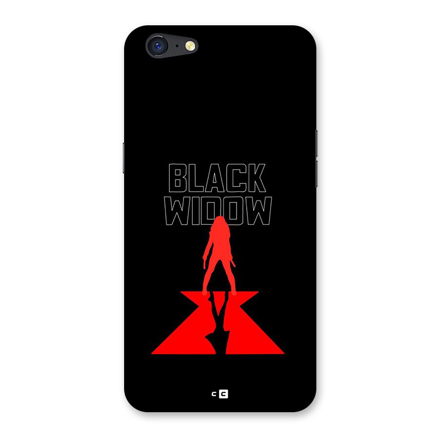 Black Widow Back Case for Oppo A71