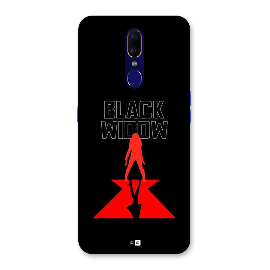 Black Widow Back Case for Oppo A9