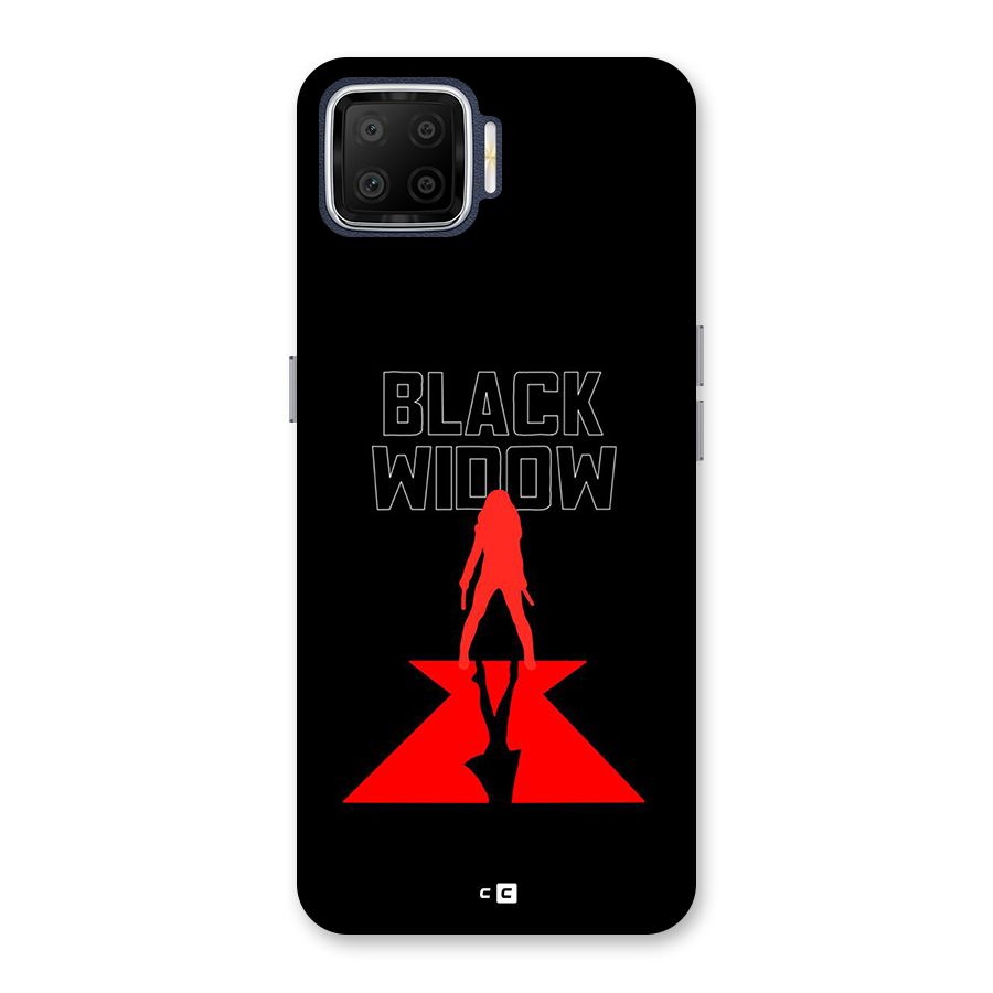 Black Widow Back Case for Oppo F17