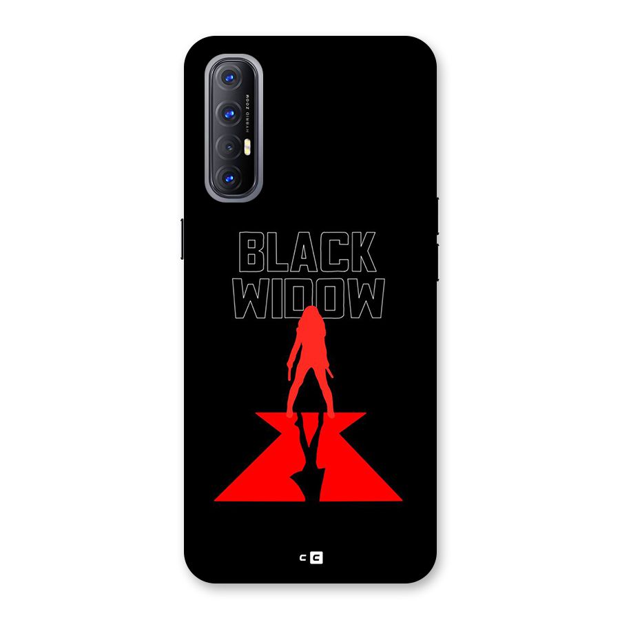 Black Widow Back Case for Oppo Reno3 Pro