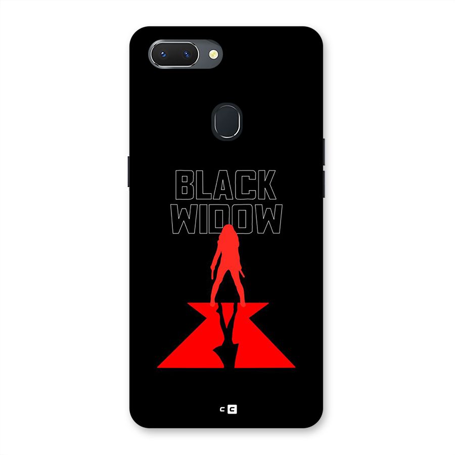Black Widow Back Case for Realme 2