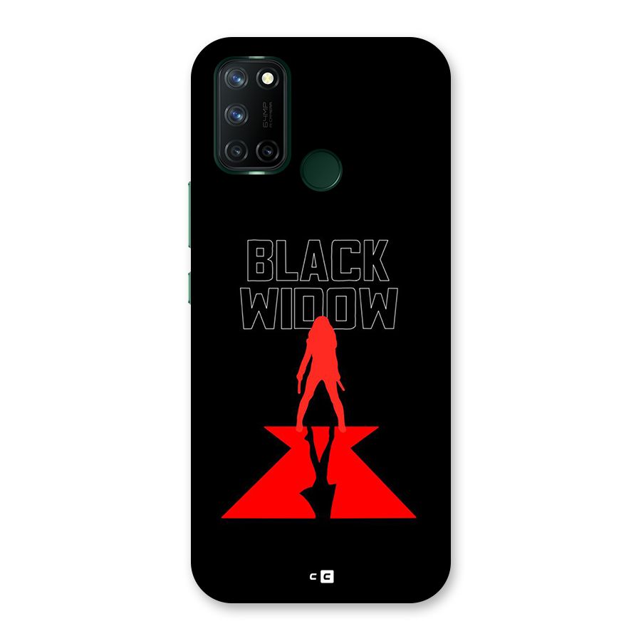 Black Widow Back Case for Realme 7i