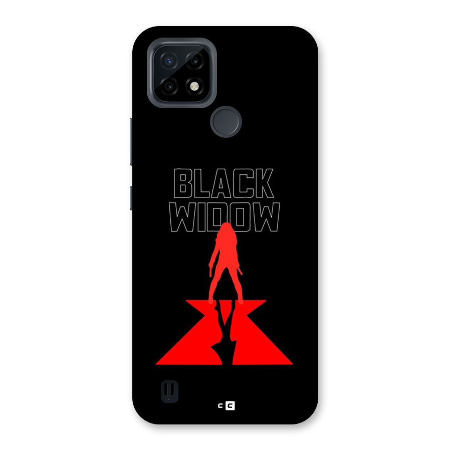 Black Widow Back Case for Realme C21