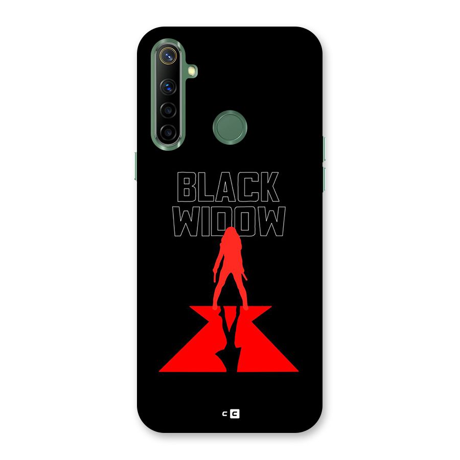 Black Widow Back Case for Realme Narzo 10