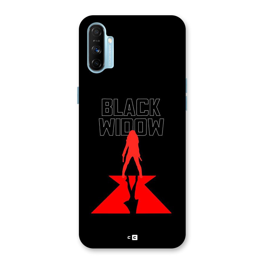 Black Widow Back Case for Realme Narzo 20A
