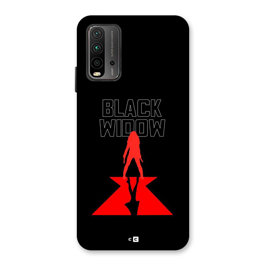 Black Widow Back Case for Redmi 9 Power