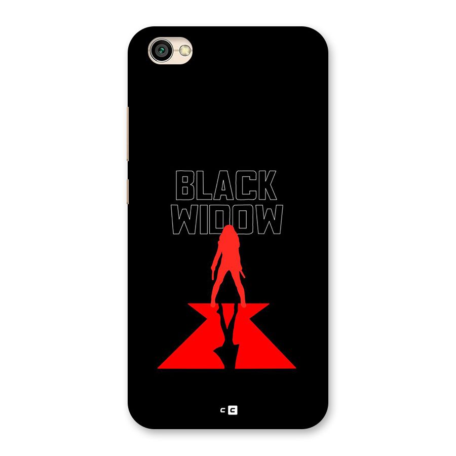 Black Widow Back Case for Redmi Y1 Lite
