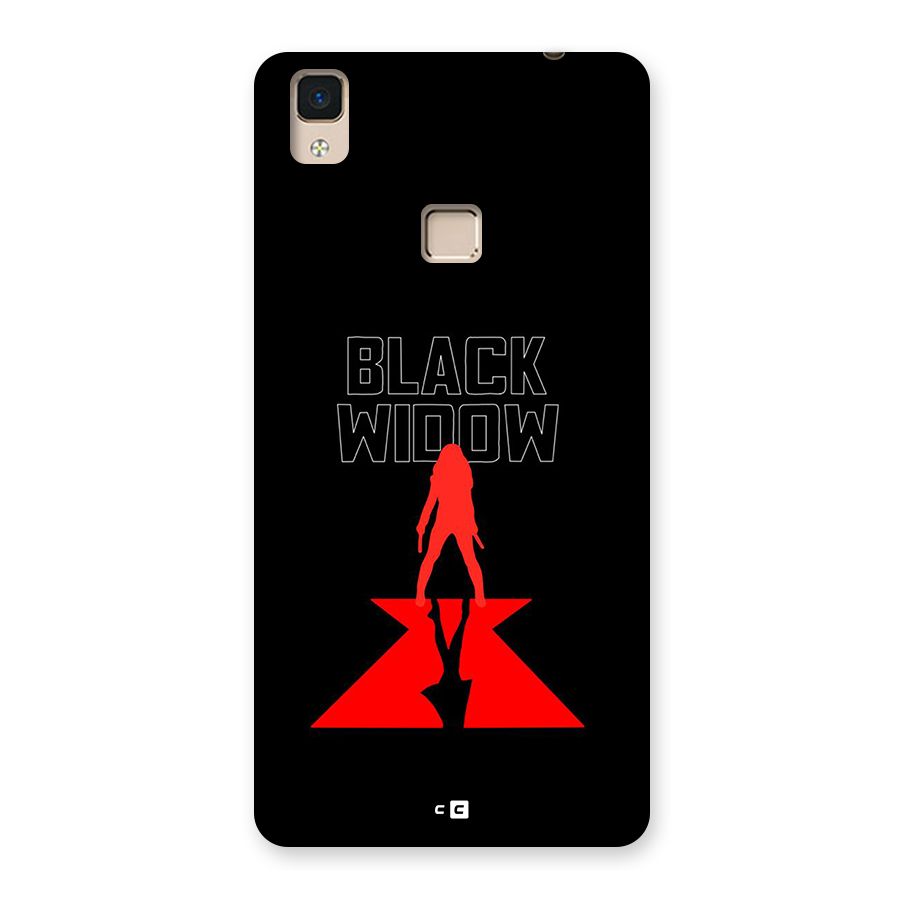 Black Widow Back Case for V3 Max