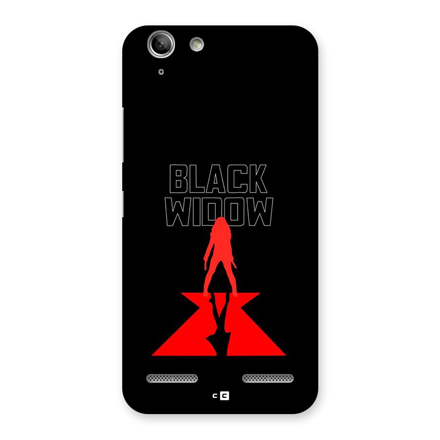Black Widow Back Case for Vibe K5
