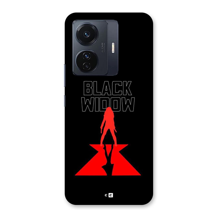 Black Widow Back Case for Vivo T1 Pro