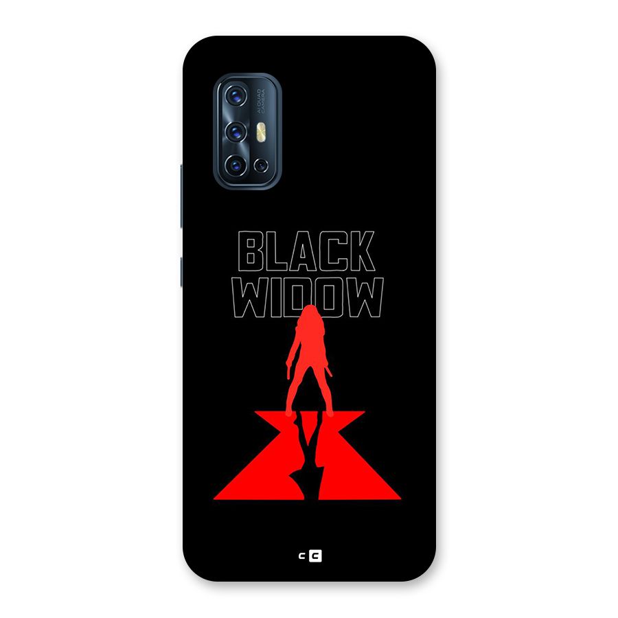 Black Widow Back Case for Vivo V17