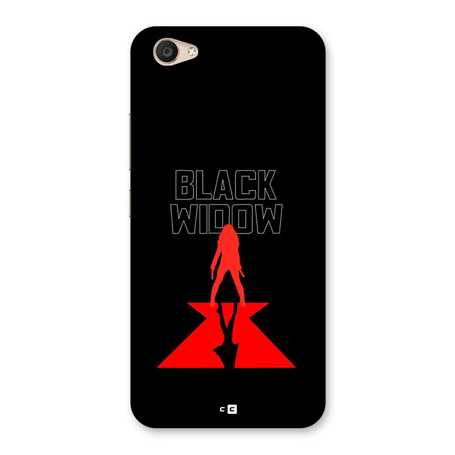 Black Widow Back Case for Vivo V5 Plus