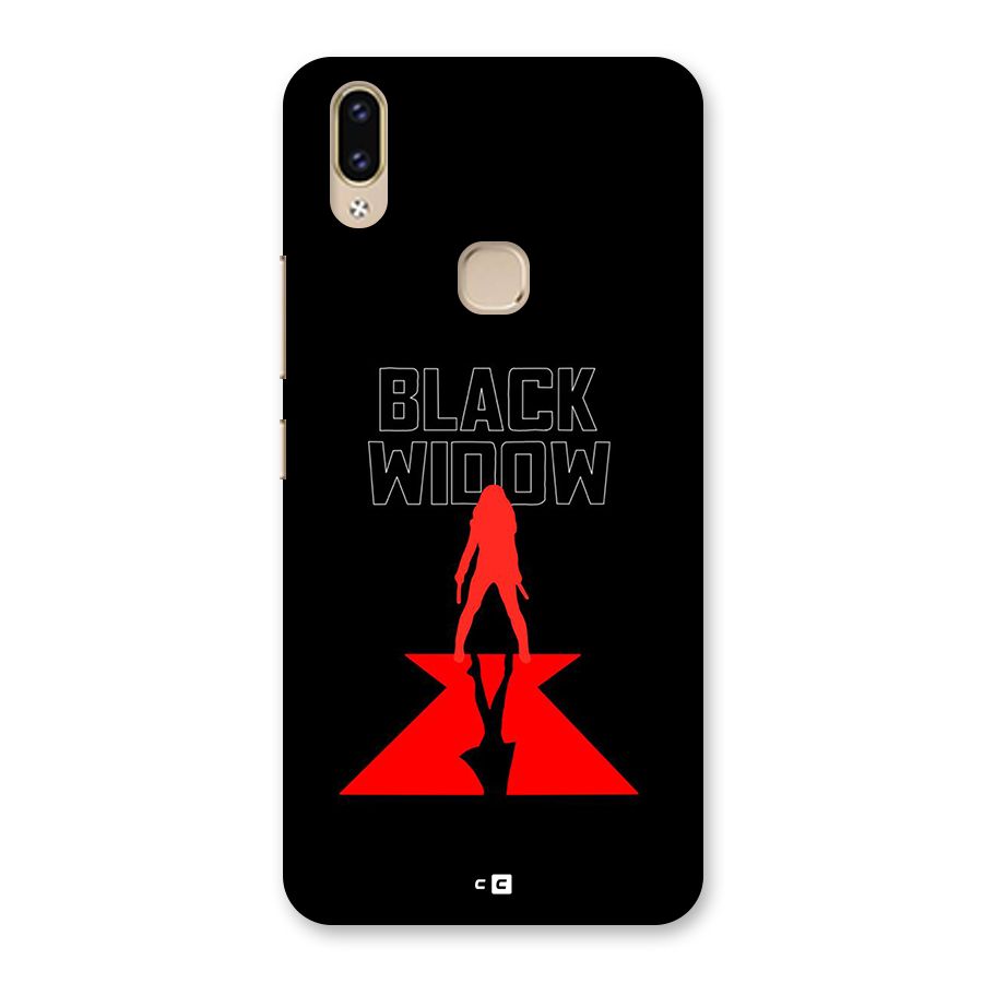 Black Widow Back Case for Vivo V9 Youth