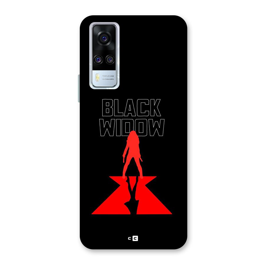 Black Widow Back Case for Vivo Y31