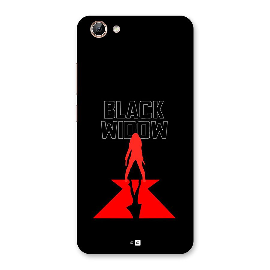 Black Widow Back Case for Vivo Y71