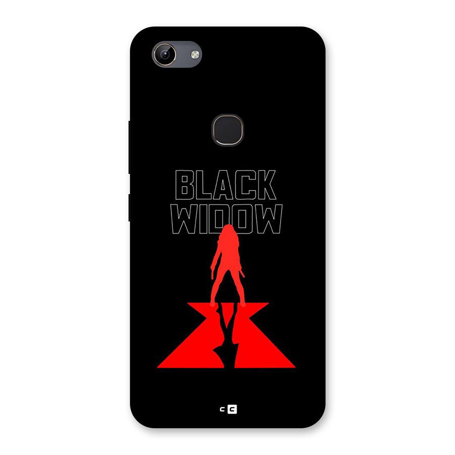 Black Widow Back Case for Vivo Y81