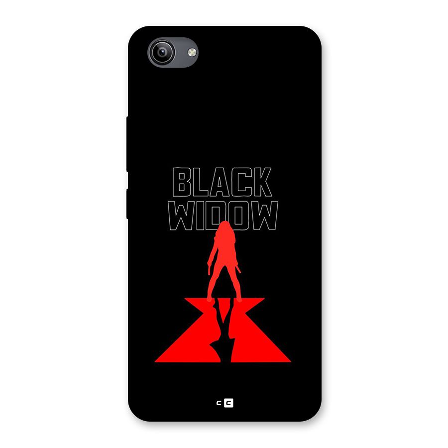 Black Widow Back Case for Vivo Y81i