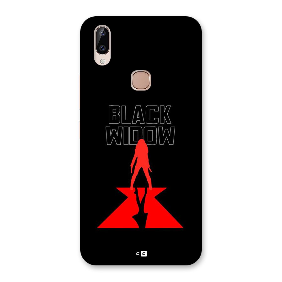 Black Widow Back Case for Vivo Y83 Pro