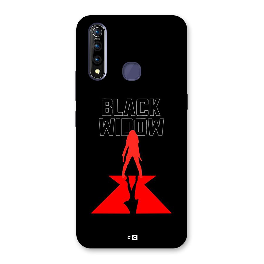 Black Widow Back Case for Vivo Z1 Pro