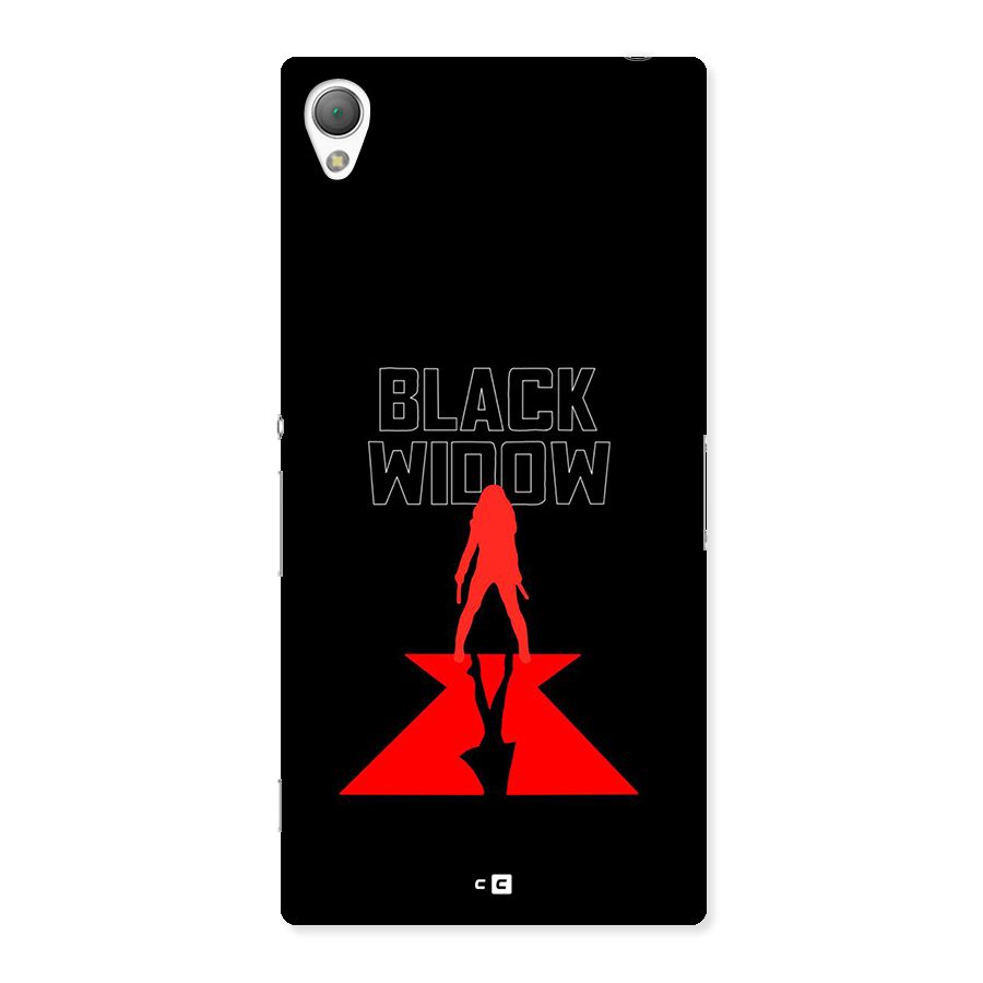 Black Widow Back Case for Xperia Z3